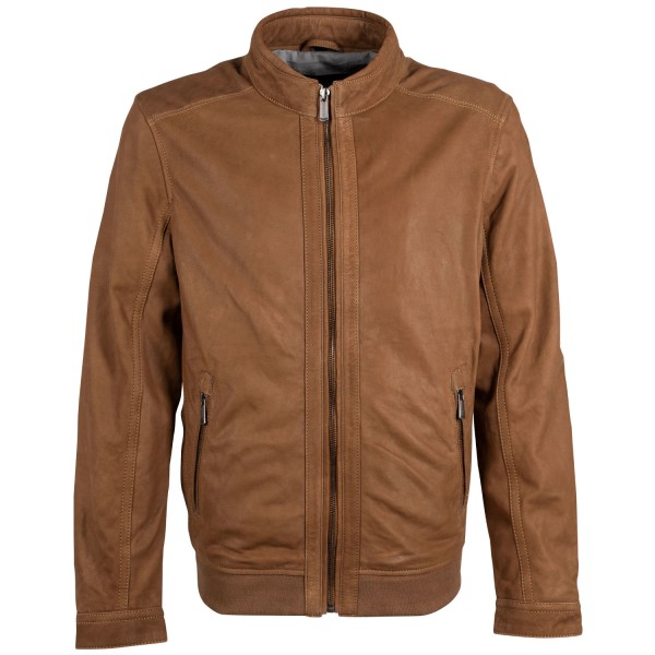 Geaca de Piele Barbati Deercraft Whiskey Melow 2 – Geci de Piele — fotografia 1