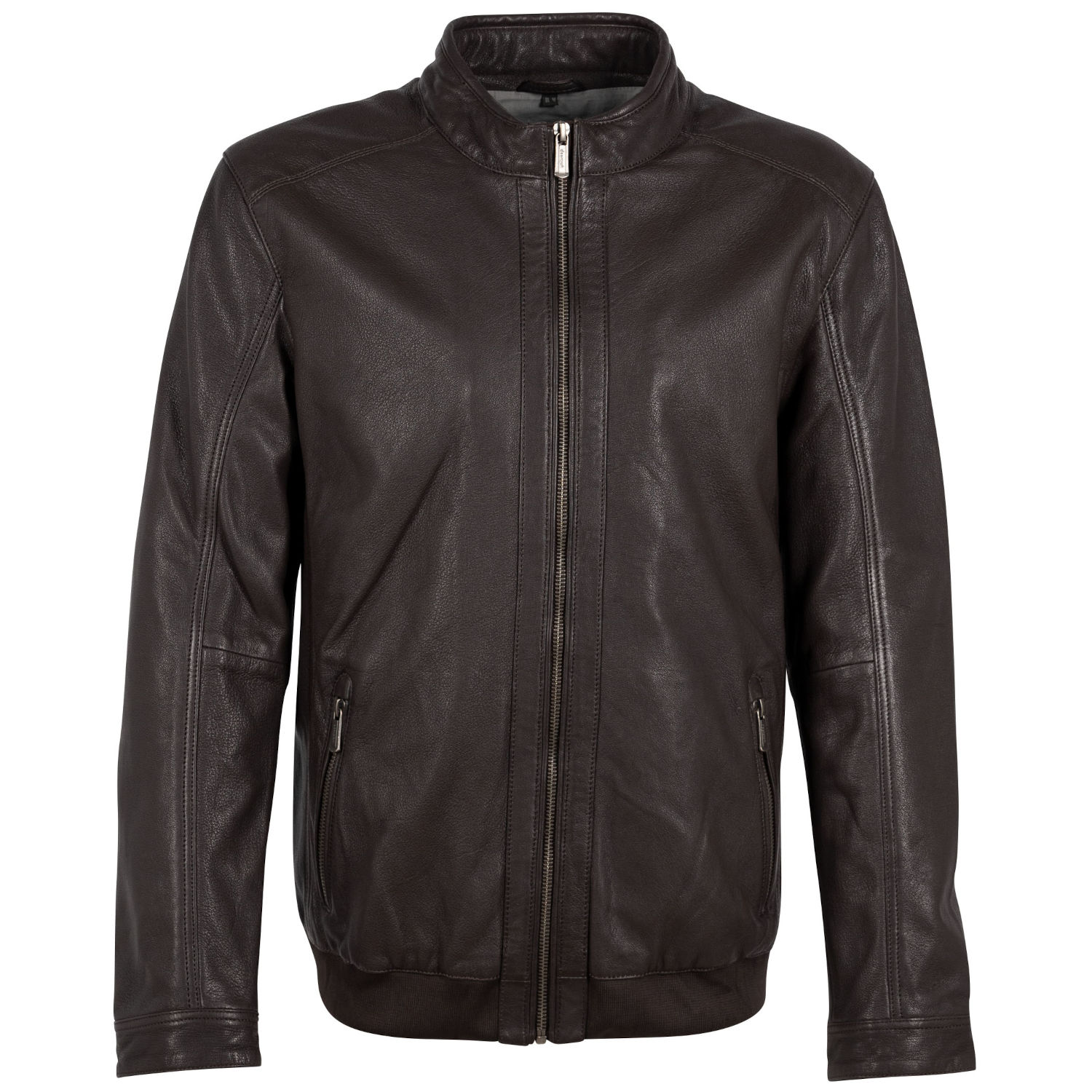 Geaca de Piele Barbati Deercraft Maro Inchis Melow – Geci de Piele