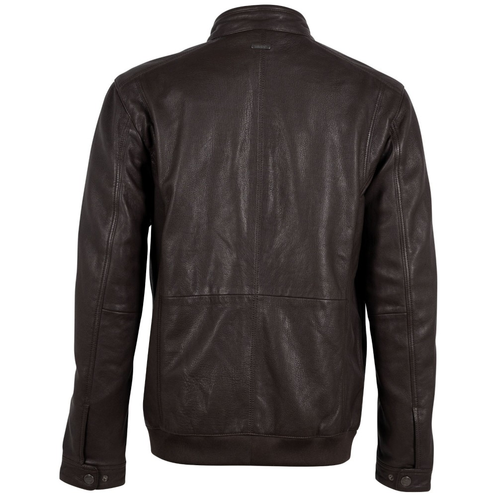 Geaca de Piele Barbati Deercraft Maro Inchis Melow Geaca de Piele Barbati Deercraft Maro Inchis Melow - readytowear.ro