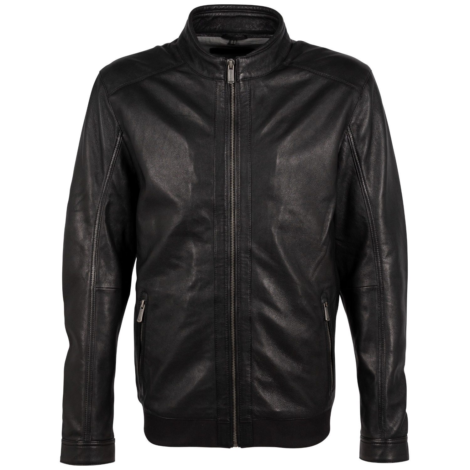 Geaca de Piele Barbati Deercraft Neagra Melow – Geci de Piele