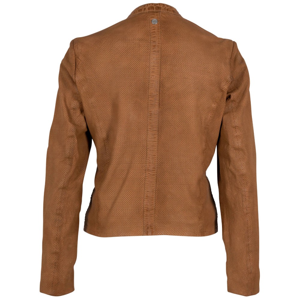 Geaca de Piele Dama Gipsy Coniac Minka Geaca de Piele Dama Gipsy Coniac Minka - readytowear.ro
