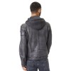 Geaca de Piele Barbati Gipsy Gri Deschis Nemei – Geci de Piele