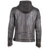 Geaca de Piele Barbati Gipsy Gri Deschis Nemei – Geci de Piele
