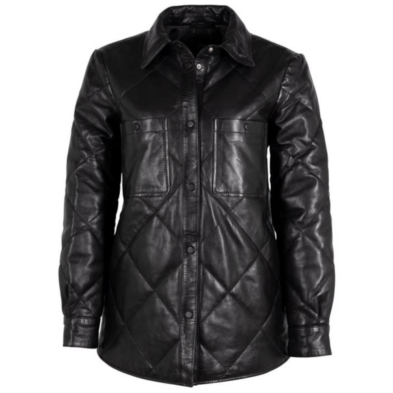 Geaca de Piele Dama Gipsy Neagra Oliah – Black Friday