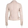 Geaca de Piele Dama Gipsy Alb Galbui PGG S22 LABAGV Geaca de Piele Dama Gipsy Alb Galbui PGG S22 LABAGV - readytowear.ro