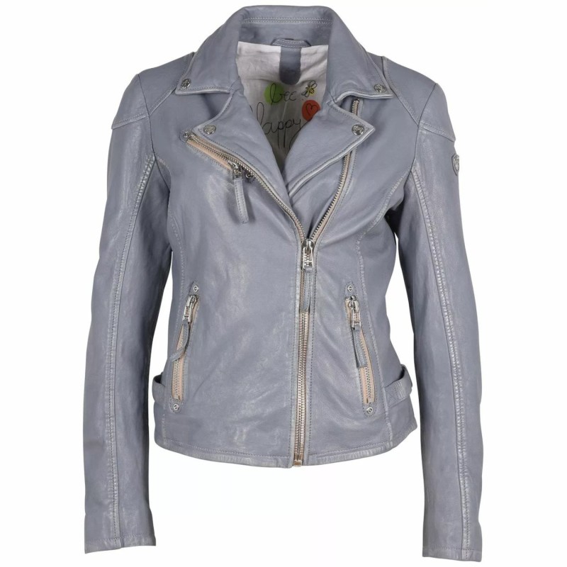 Geaca de Piele Dama Gipsy Albastru Deschis PGG S22 LABAGV – IMBRACAMINTE Geaca de Piele Dama Gipsy Albastru Deschis PGG S22 LABAGV – IMBRACAMINTE