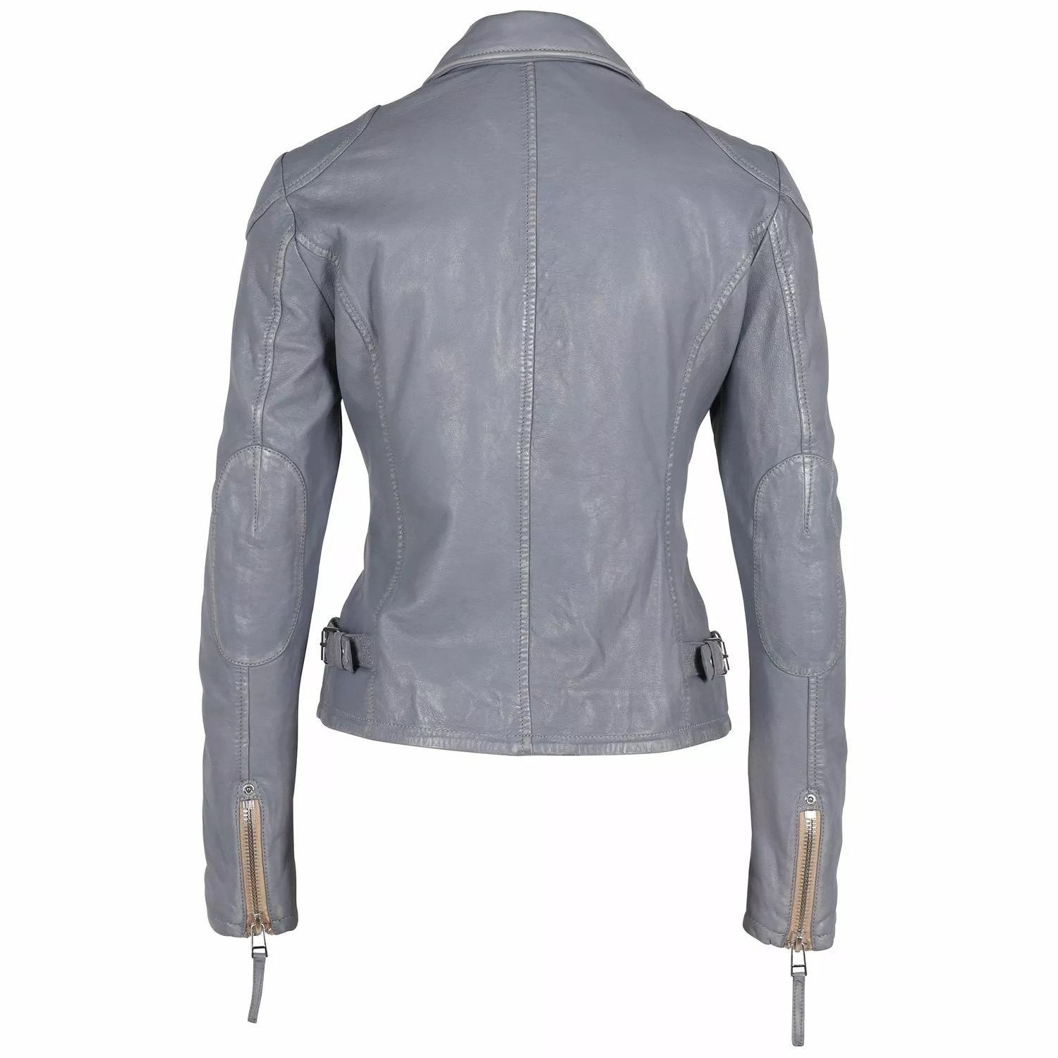 Geaca de Piele Dama Gipsy Albastru Deschis PGG S22 LABAGV – IMBRACAMINTE