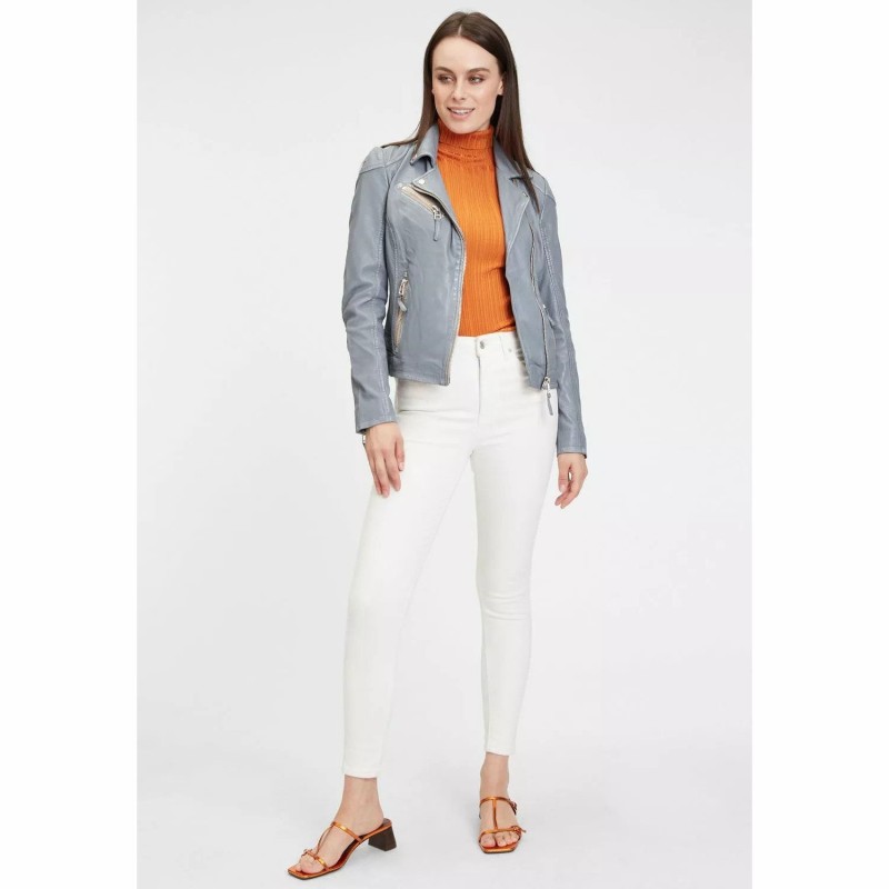 Geaca de Piele Dama Gipsy Albastru Deschis PGG S22 LABAGV – IMBRACAMINTE Geaca de Piele Dama Gipsy Albastru Deschis PGG S22 LABAGV – IMBRACAMINTE