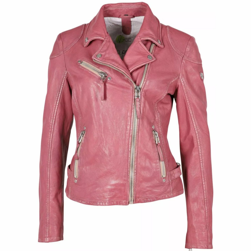 Geaca de Piele Dama Gipsy Mov Cassis PGG S22 LABAGV Geaca de Piele Dama Gipsy Mov Cassis PGG S22 LABAGV - readytowear.ro