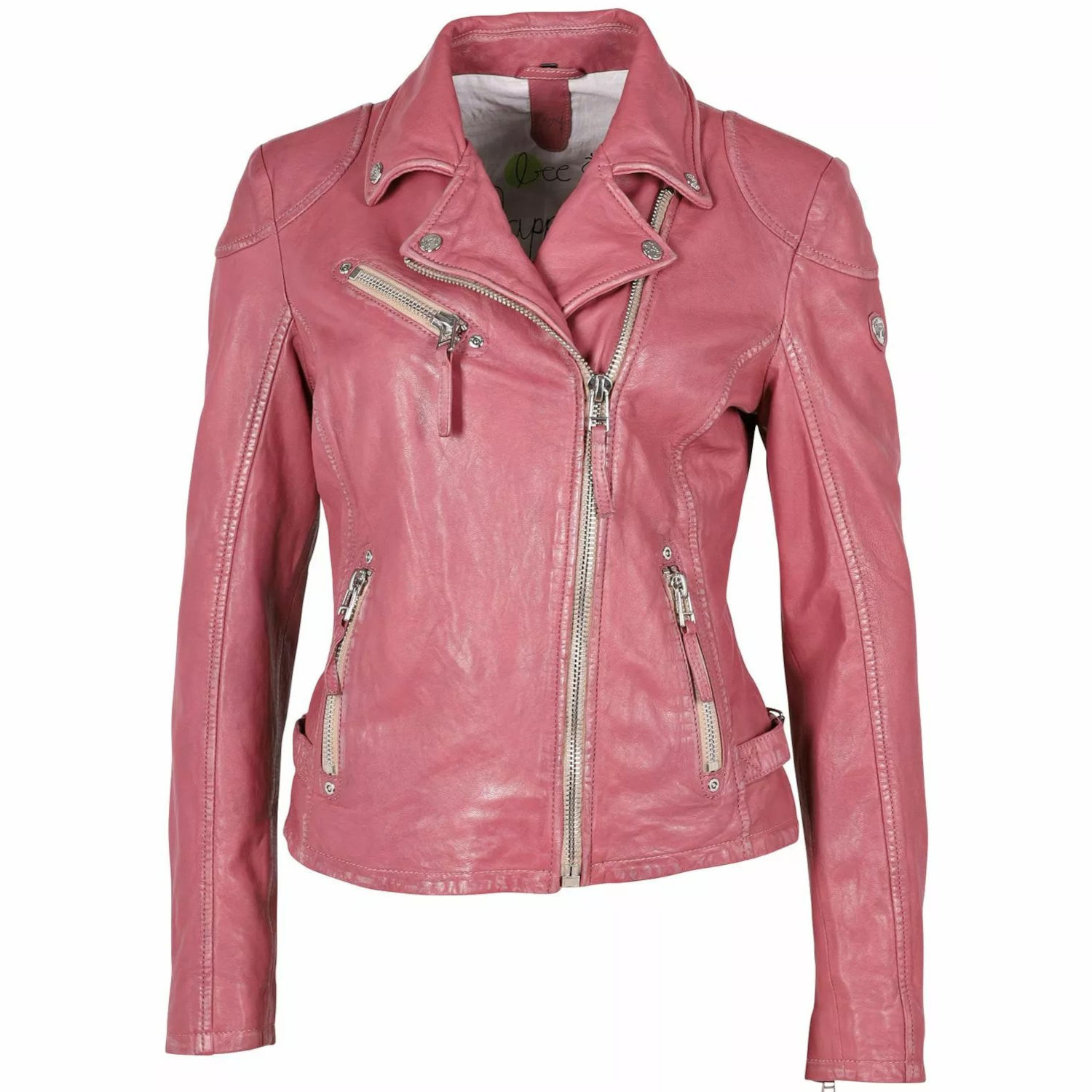 Geaca de Piele Dama Gipsy Mov Cassis PGG S22 LABAGV – IMBRACAMINTE