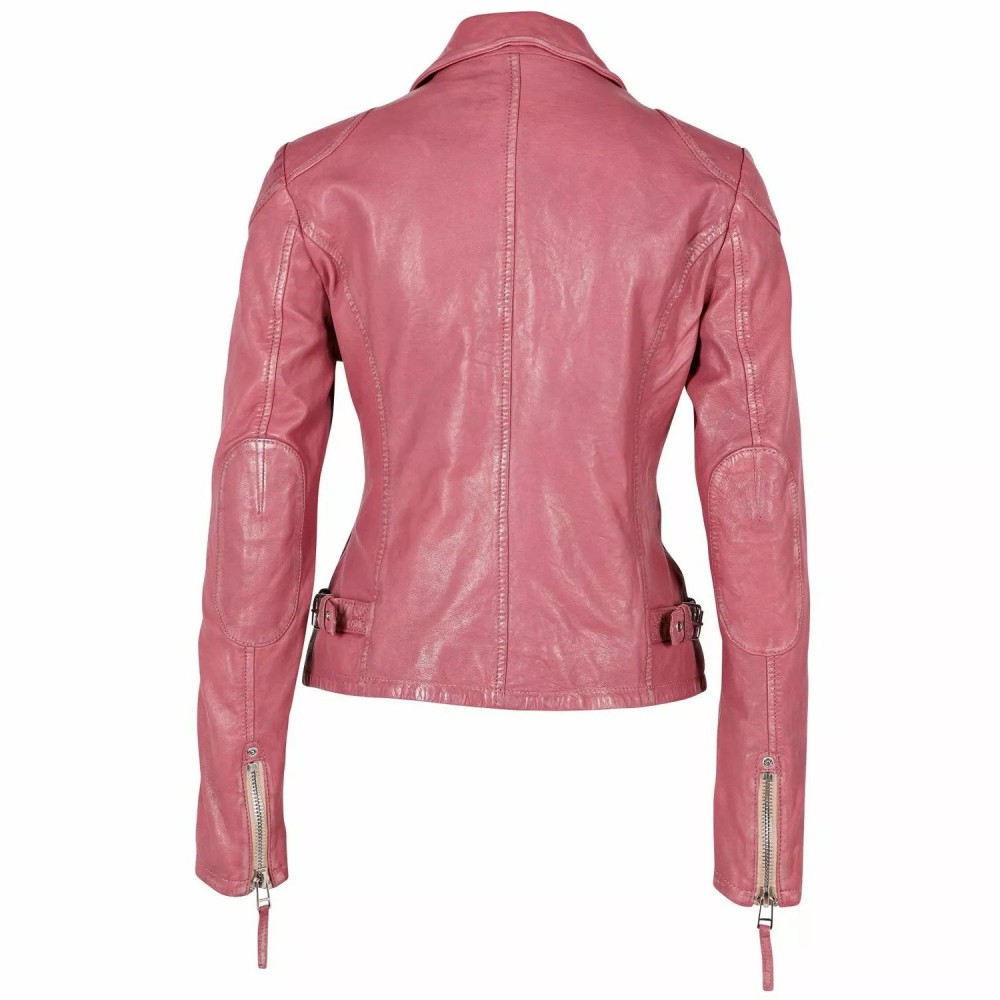 Geaca de Piele Dama Gipsy Mov Cassis PGG S22 LABAGV Geaca de Piele Dama Gipsy Mov Cassis PGG S22 LABAGV - readytowear.ro