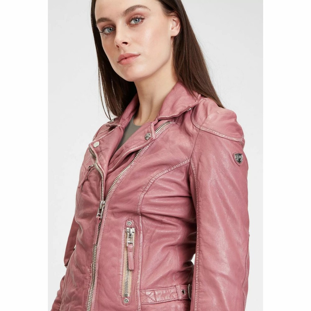 Geaca de Piele Dama Gipsy Mov Cassis PGG S22 LABAGV Geaca de Piele Dama Gipsy Mov Cassis PGG S22 LABAGV - readytowear.ro