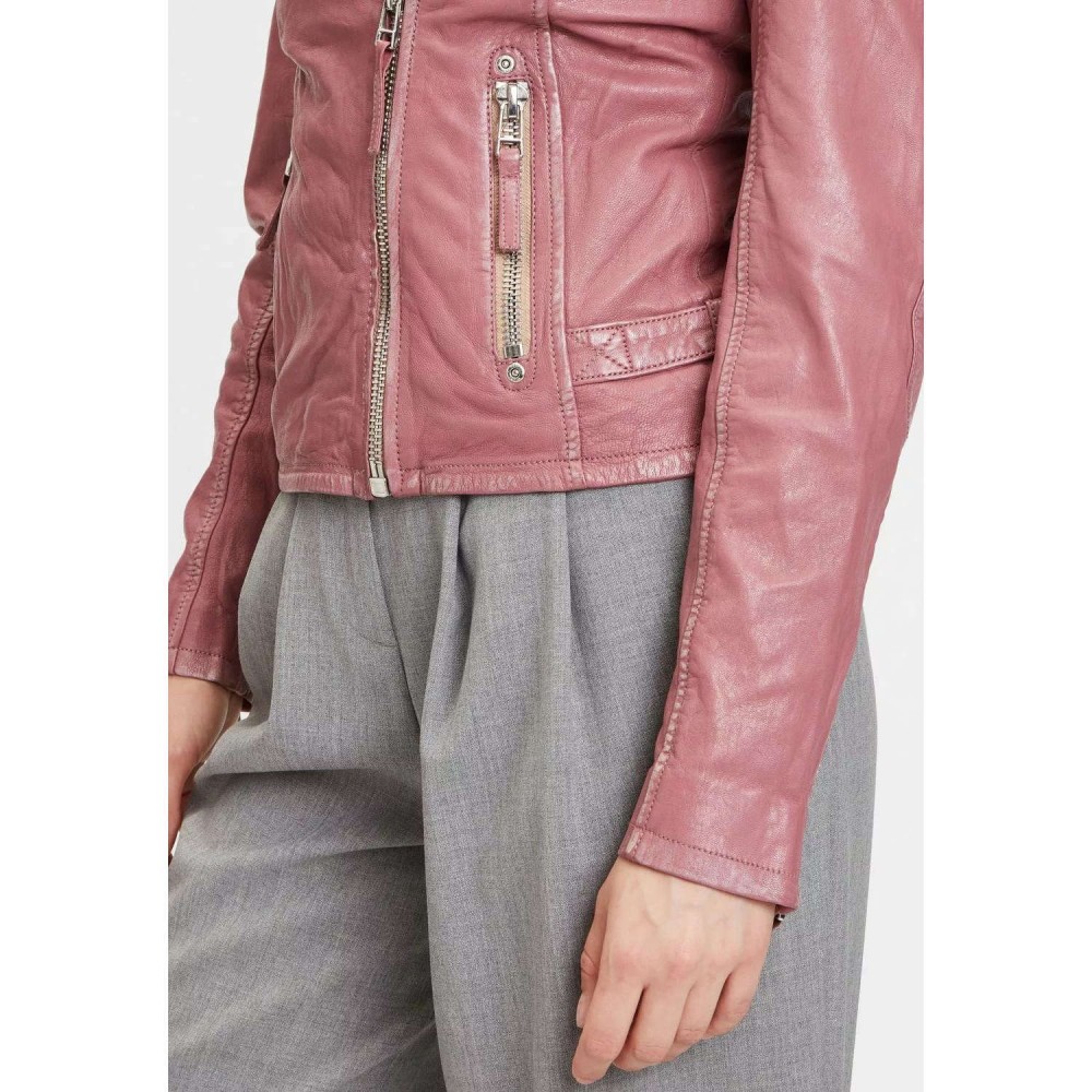 Geaca de Piele Dama Gipsy Mov Cassis PGG S22 LABAGV Geaca de Piele Dama Gipsy Mov Cassis PGG S22 LABAGV - readytowear.ro