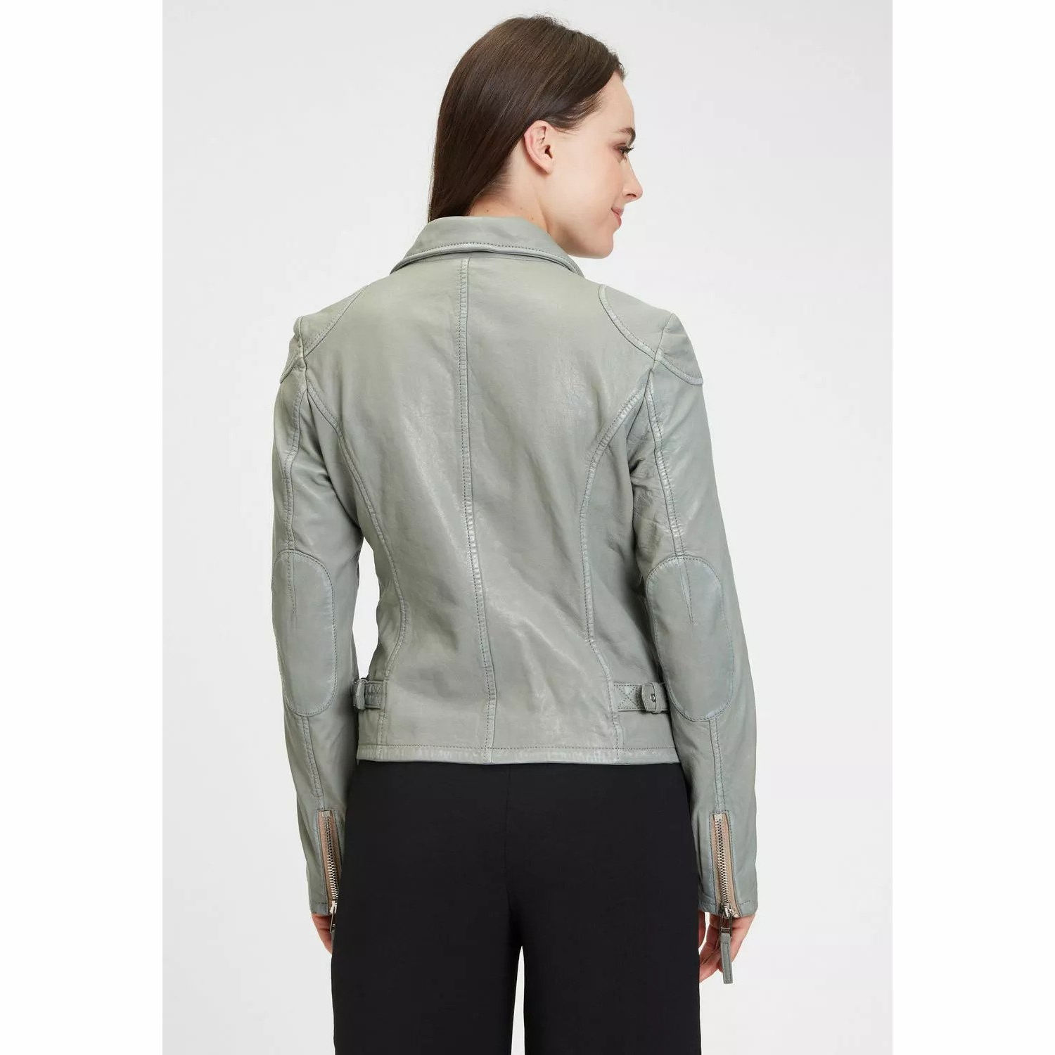 Geaca de Piele Dama Gipsy Verde Deschis PGG S22 LABAGV – IMBRACAMINTE