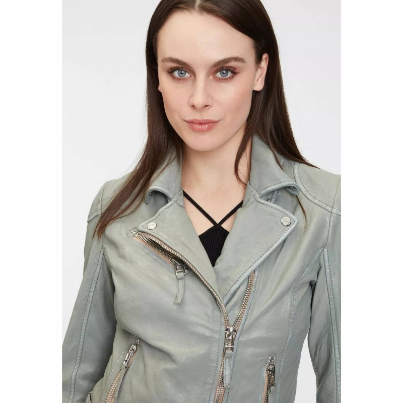 Geaca de Piele Dama Gipsy Verde Deschis PGG S22 LABAGV – IMBRACAMINTE Geaca de Piele Dama Gipsy Verde Deschis PGG S22 LABAGV – IMBRACAMINTE