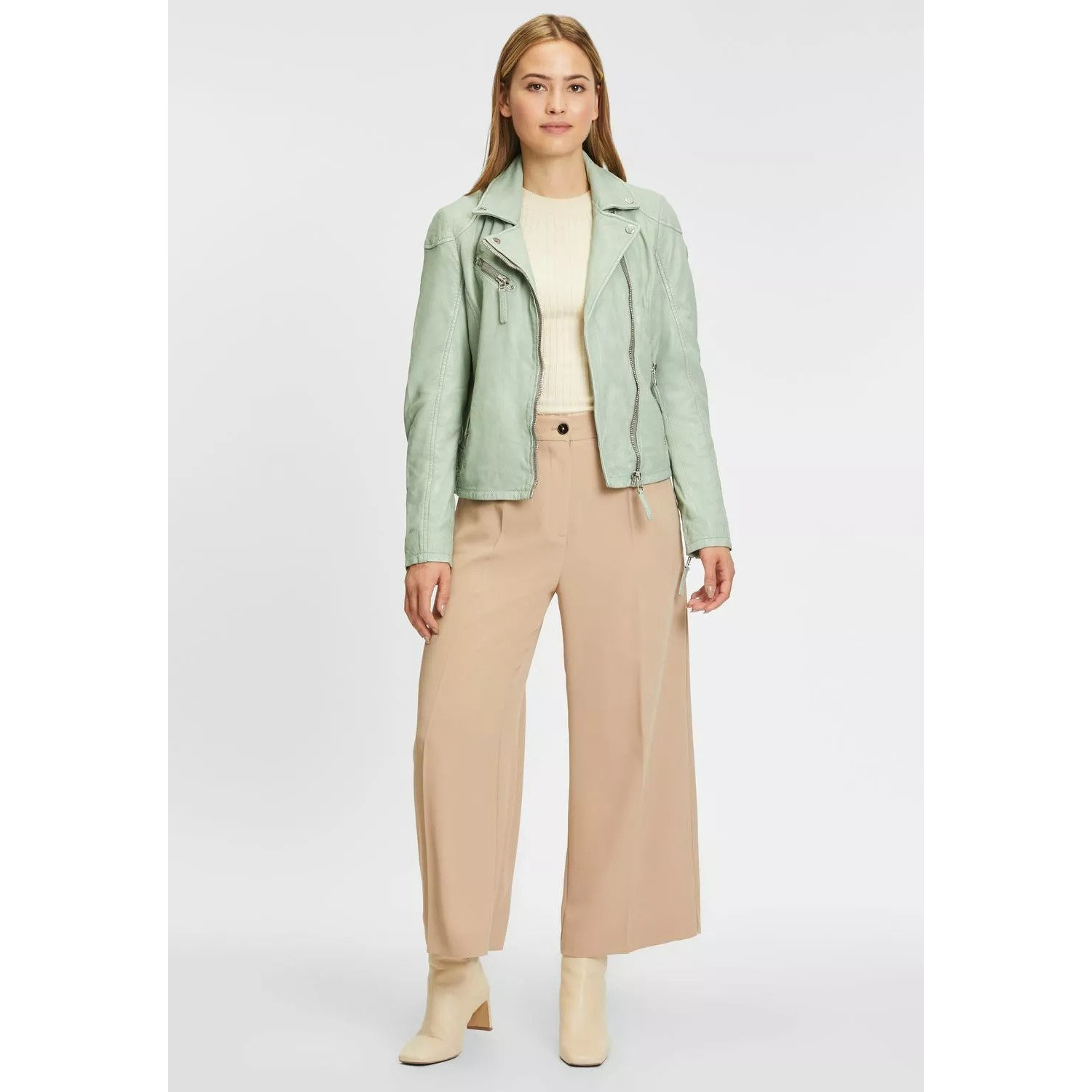 Geaca de Piele Dama Gipsy Verde Pal PGG – IMBRACAMINTE Geaca de Piele Dama Gipsy Verde Pal PGG – IMBRACAMINTE