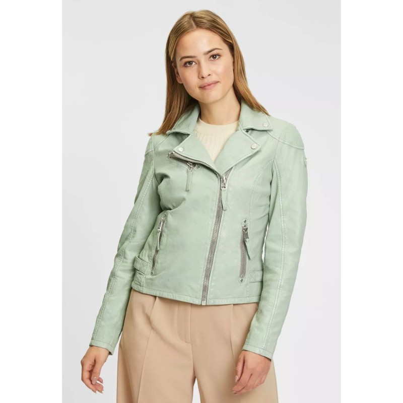 Geaca de Piele Dama Gipsy Verde Pal PGG – IMBRACAMINTE Geaca de Piele Dama Gipsy Verde Pal PGG – IMBRACAMINTE