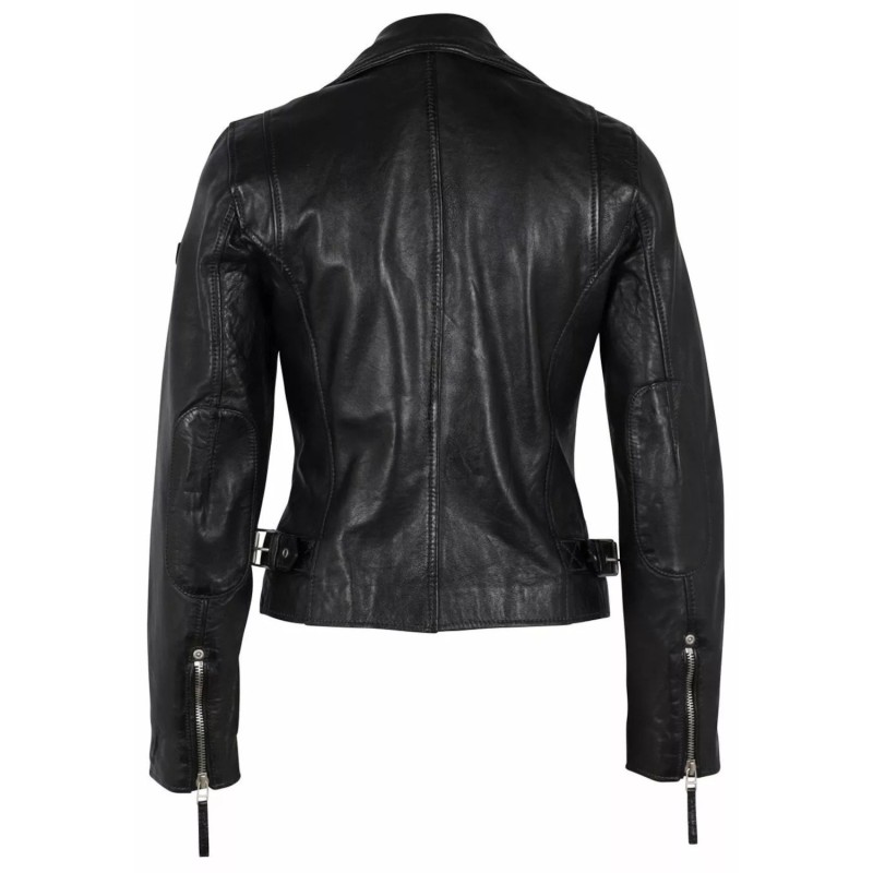 Geaca de Piele Dama Gipsy Neagra PGG W14 – Black Friday