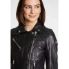 Geaca de Piele Dama Gipsy Neagra PGG W14 – IMBRACAMINTE