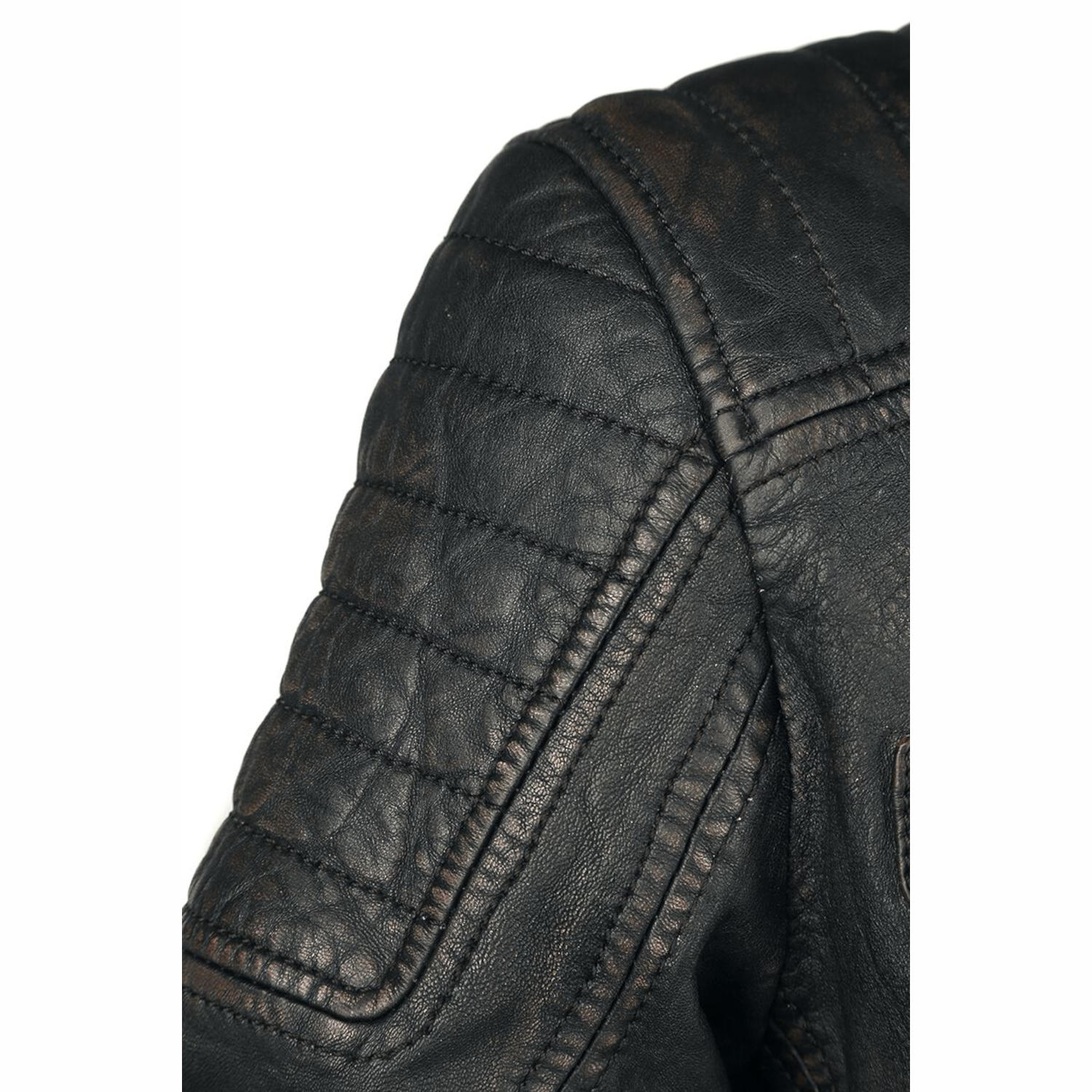 Geaca de Piele Barbati Gipsy Negru/Coniac Randall NSLROV – IMBRACAMINTE Geaca de Piele Barbati Gipsy Negru/Coniac Randall NSLROV – IMBRACAMINTE