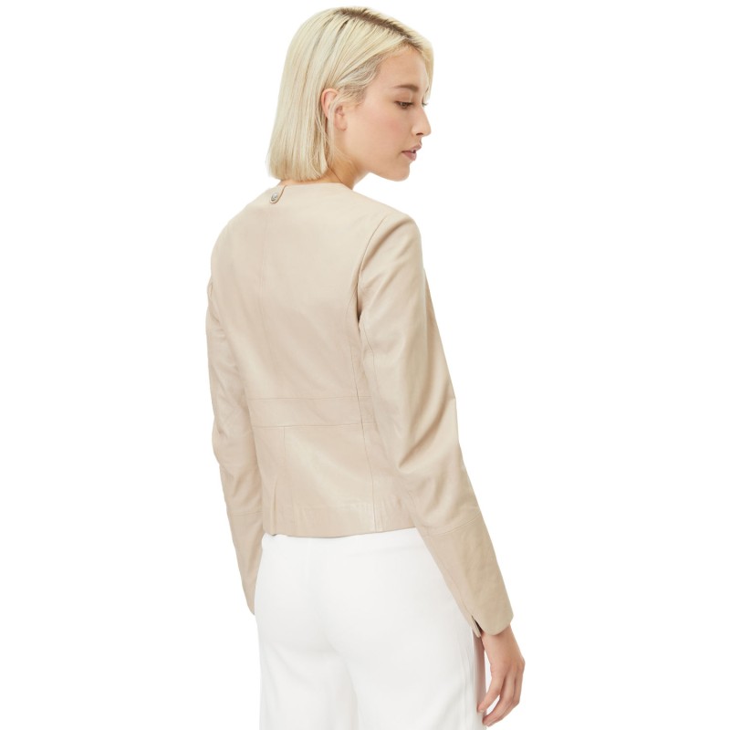 Geaca de Piele Dama Gipsy Bej Deschis Reena – Geci de Piele Geaca de Piele Dama Gipsy Bej Deschis Reena – Geci de Piele