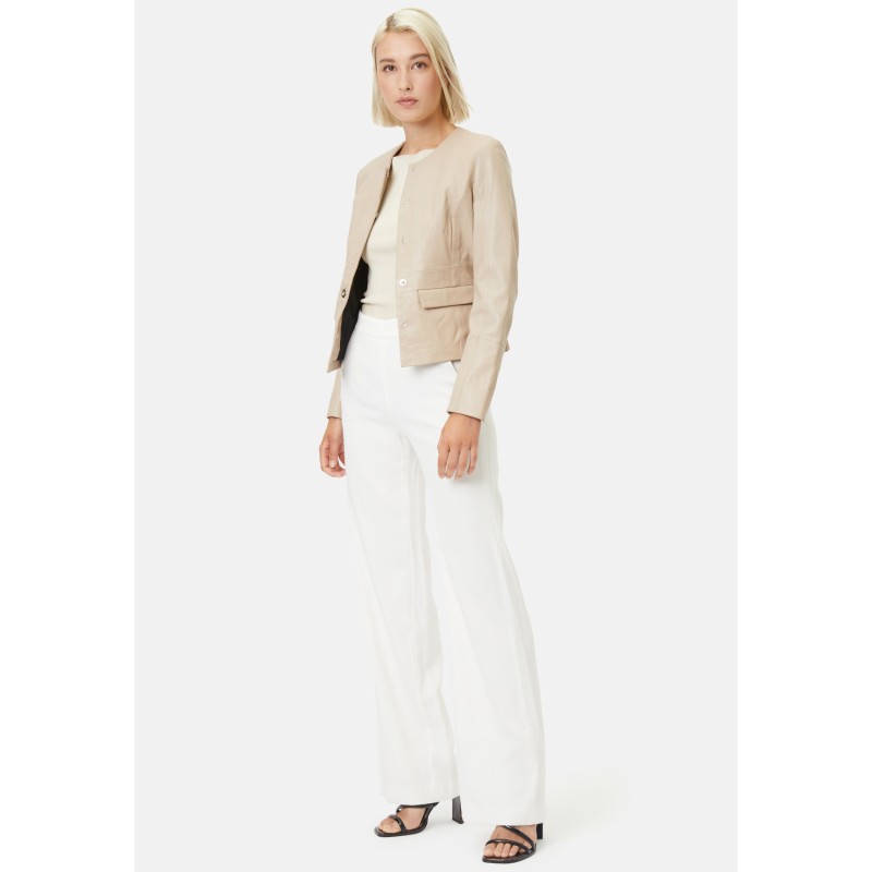 Geaca de Piele Dama Gipsy Bej Deschis Reena – Geci de Piele Geaca de Piele Dama Gipsy Bej Deschis Reena – Geci de Piele