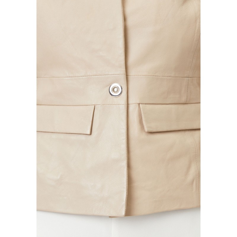 Geaca de Piele Dama Gipsy Bej Deschis Reena – Geci de Piele Geaca de Piele Dama Gipsy Bej Deschis Reena – Geci de Piele