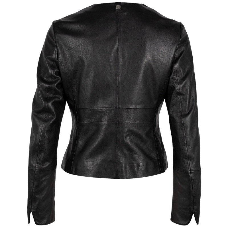 Geaca de Piele Dama Gipsy Neagra Reena – Black Friday