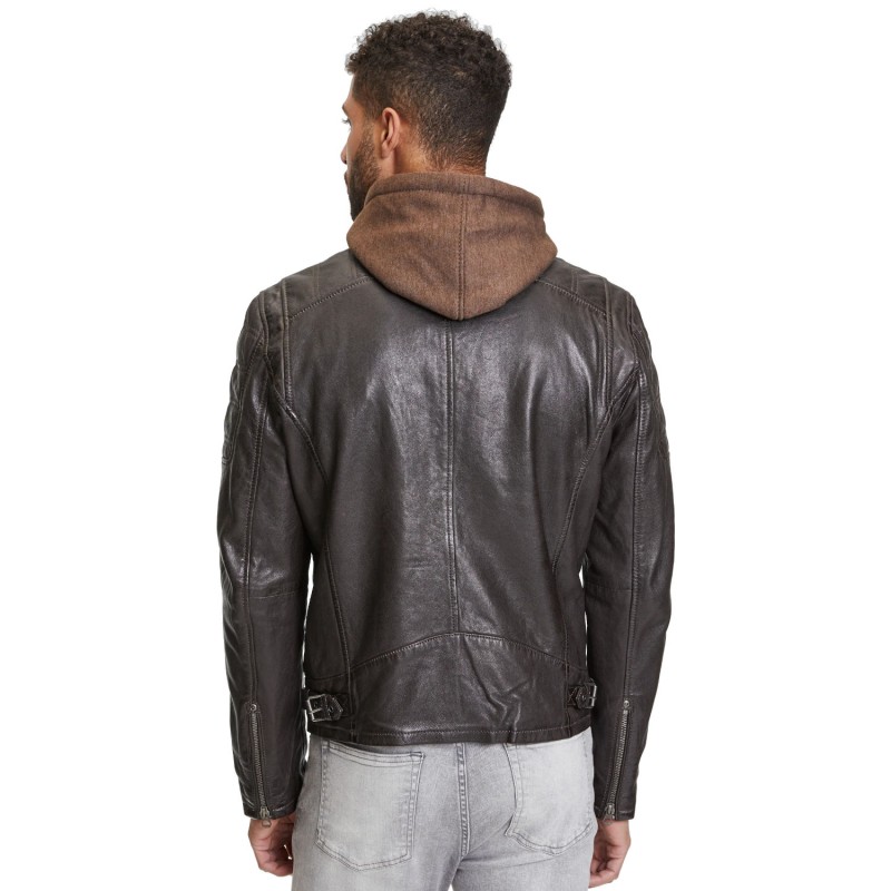 Geaca de Piele Barbati Gipsy Maro Inchis Rylo – IMBRACAMINTE Geaca de Piele Barbati Gipsy Maro Inchis Rylo – IMBRACAMINTE