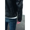 Geaca de Piele Barbati Gipsy Neagra Rylo – Black Friday