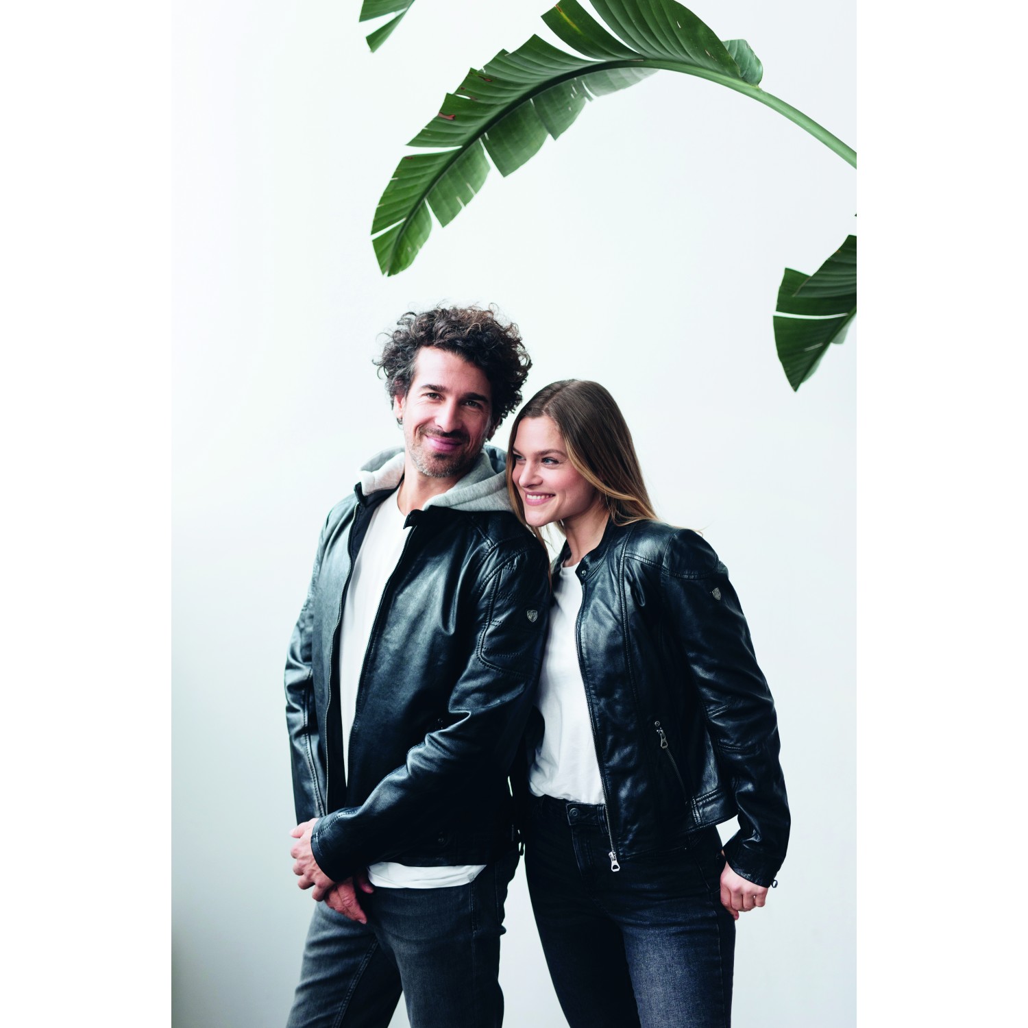 Geaca de Piele Barbati Gipsy Neagra Rylo – Black Friday