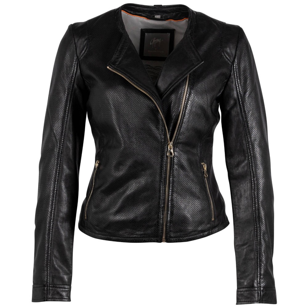 Geaca de Piele Dama Gipsy Neagra Sinja Geaca de Piele Dama Gipsy Neagra Sinja - readytowear.ro