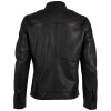 Geaca de Piele Barbati Mauritius Silver Neagra Tamaro – Black Friday