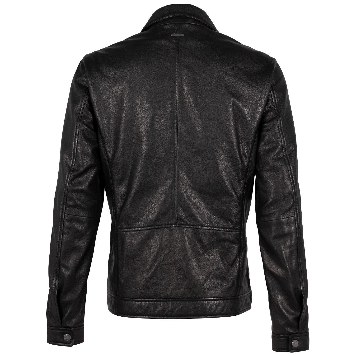 Geaca de Piele Barbati Deercraft Neagra DMThees – Geci de Piele