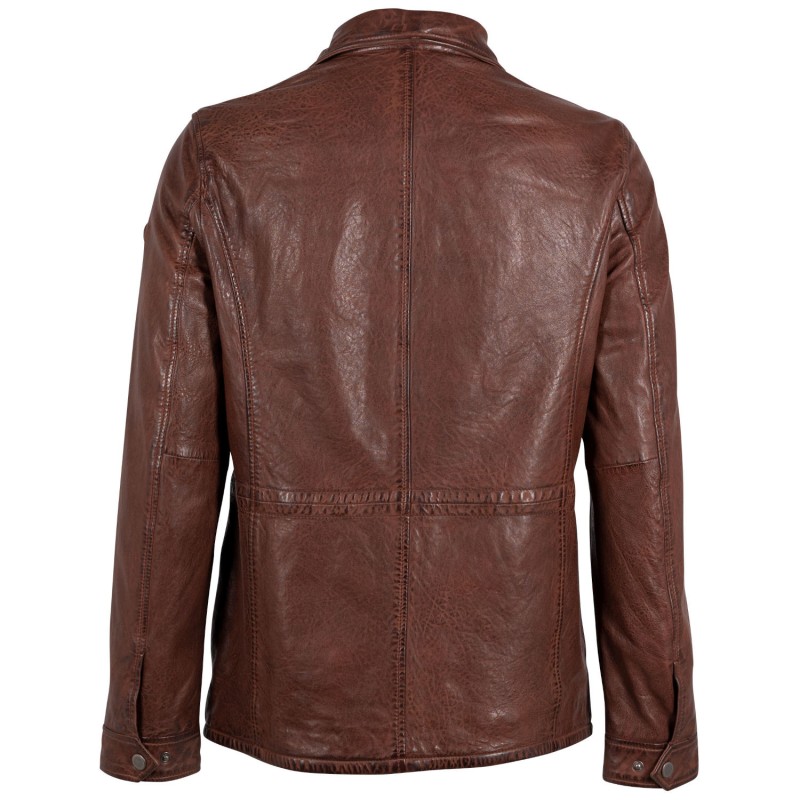 Geaca de Piele Barbati Gipsy Castanie Tjark – Geci de Piele Geaca de Piele Barbati Gipsy Castanie Tjark – Geci de Piele