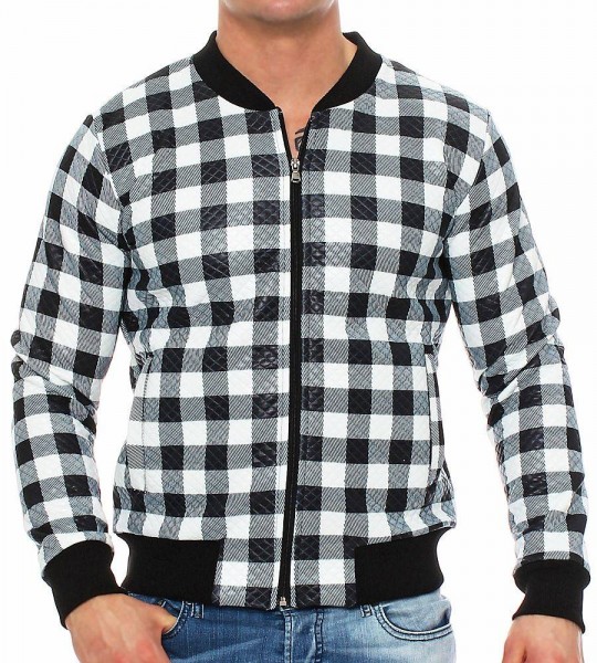 Jacheta Barbati Carisma Alb-Negru 5100 – Black Friday — fotografia 2