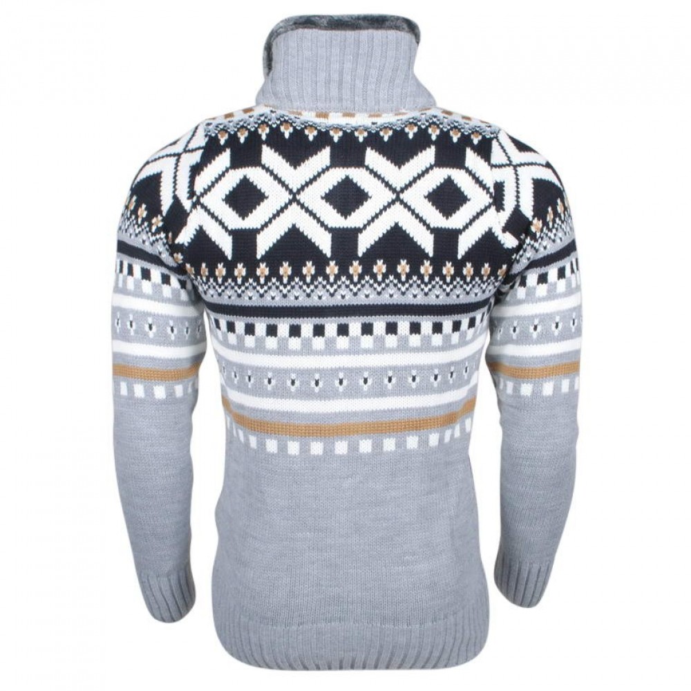 Jacheta-Cardigan Barbati Carisma Gri 7011 Jacheta-Cardigan Barbati Carisma Gri 7011 - readytowear.ro