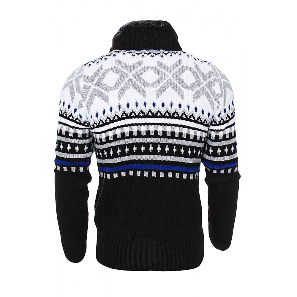 Jacheta-Cardigan Barbati Carisma Neagra 7011 Jacheta-Cardigan Barbati Carisma Neagra 7011 - readytowear.ro
