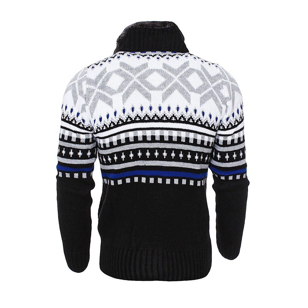 Jacheta-Cardigan Barbati Carisma Neagra 7011 – IMBRACAMINTE