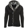 Jacheta-Cardigan Barbati Carisma Neagra 7049 - readytowear.ro