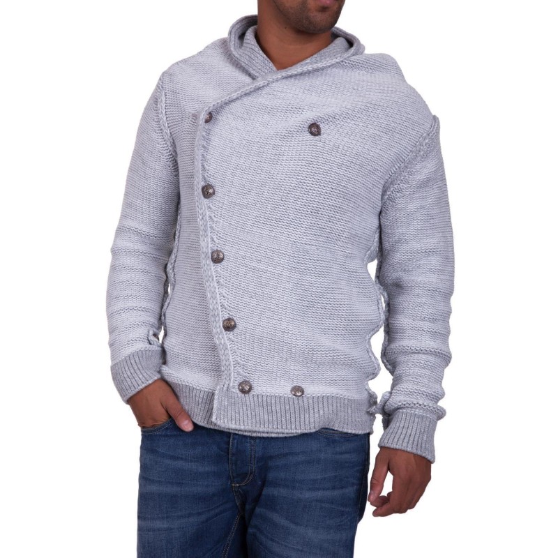 Jacheta-Pulover Barbati Carisma Gri 7110 – IMBRACAMINTE