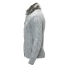 Jacheta-Cardigan Barbati Carisma Gri 7164 - readytowear.ro