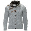 Jacheta-Cardigan Barbati Carisma Gri 7164 Jacheta-Cardigan Barbati Carisma Gri 7164 - readytowear