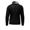 Jacheta-Cardigan Barbati Carisma Neagra 7164 - readytowear.ro