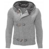 Jacheta-Cardigan Barbati Carisma Gri 7215 - readytowear.ro