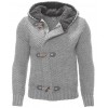 Jacheta-Cardigan Barbati Carisma Gri 7215 Jacheta-Cardigan Barbati Carisma Gri 7215 - readytowear