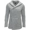 Jacheta-Cardigan Barbati Carisma Gri 7221 - readytowear.ro