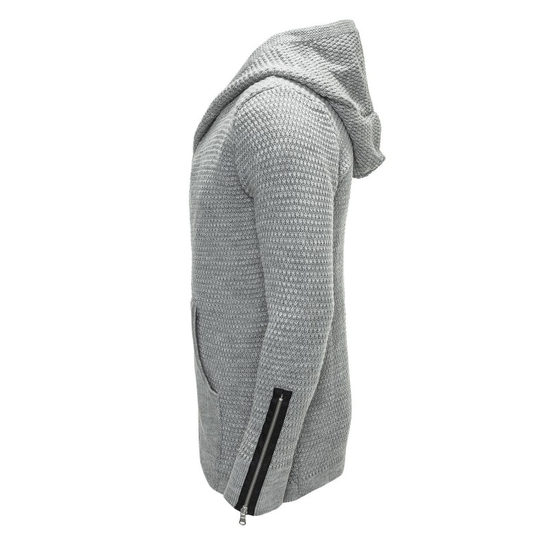 Jacheta-Cardigan Barbati Carisma Gri 7221 – Black Friday