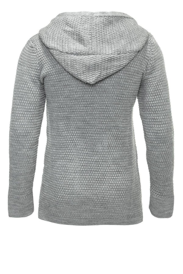 Jacheta-Cardigan Barbati Carisma Gri 7221 – Black Friday — fotografia 3