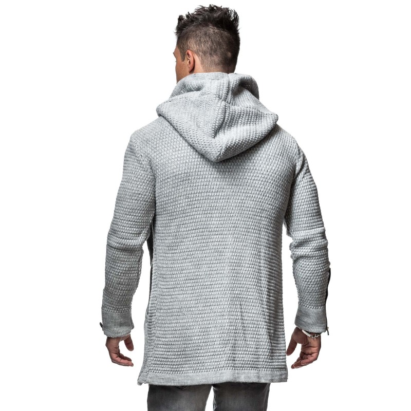 Jacheta-Cardigan Barbati Carisma Gri 7221 – Black Friday